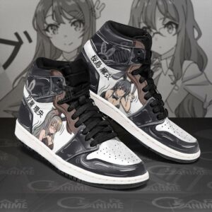 Rio Futaba and Sakurajima Mai Sneakers Custom Bunny Girls Anime Shoes 5