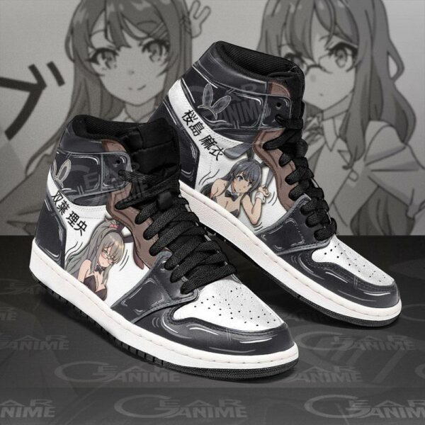 Rio Futaba and Sakurajima Mai Sneakers Custom Bunny Girls Anime Shoes 2