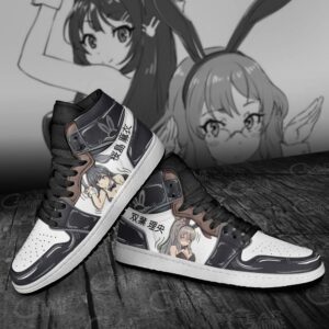 Rio Futaba and Sakurajima Mai Sneakers Custom Bunny Girls Anime Shoes 7