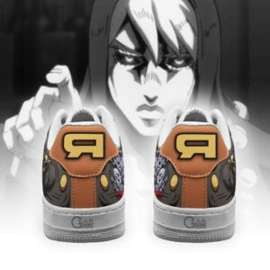 Risotto Nero Air Sneakers Custom Anime JoJo's Bizarre Adventure Shoes 6