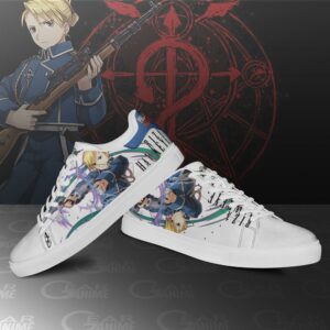 Riza Hawkeye Skate Shoes Fullmetal Alchemist Custom Anime Shoes PN10 6