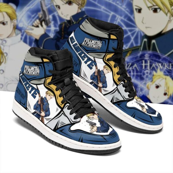 Riza Hawkeye Fullmetal Alchemist Sneakers Anime Custom Shoes 2