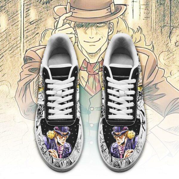 Robert Speedwagon Sneakers Manga Style JoJo's Anime Shoes Fan Gift PT06 2