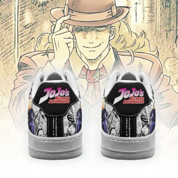 Robert Speedwagon Sneakers Manga Style JoJo's Anime Shoes Fan Gift PT06 3