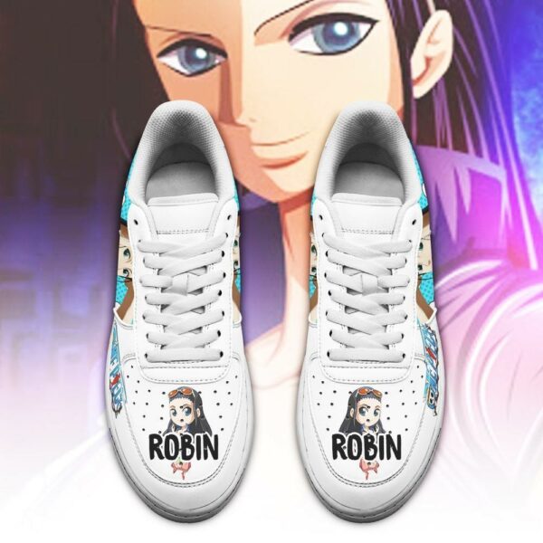 Robin Sneakers Custom One Piece Anime Shoes Fan PT04 2