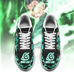 Rock Lee Sneakers Custom Naruto Anime Shoes Leather 4