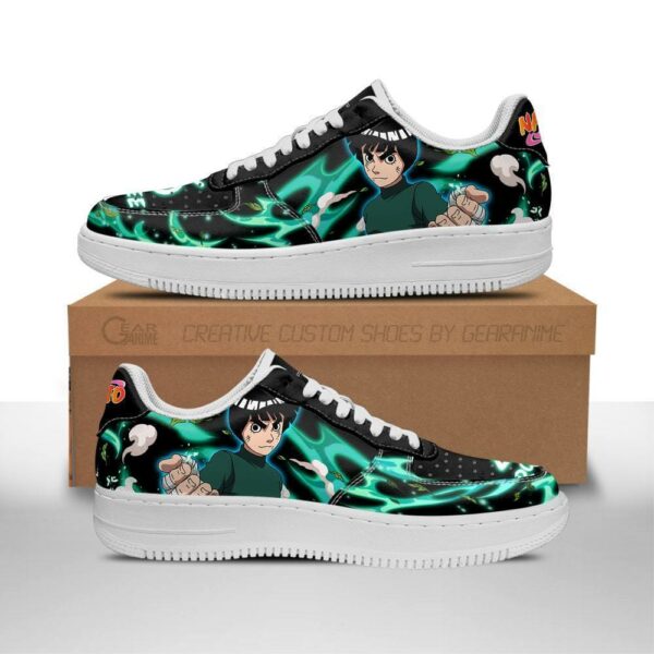 Rock Lee Sneakers Custom Naruto Anime Shoes Leather 1