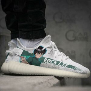 Rock Lee Shoes Naruto Custom Anime Sneakers TT10 6