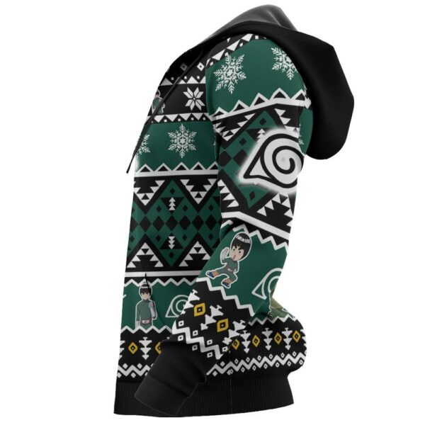 Rock Lee Ugly Christmas Sweater Custom Naruto Xmas Gifts Idea 5