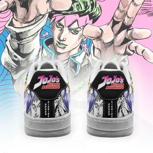 Rohan Kishibe Sneakers Manga Style JoJo Anime Shoes Fan Gift PT06 3