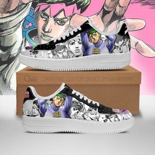 Rohan Kishibe Sneakers Manga Style JoJo Anime Shoes Fan Gift PT06 1