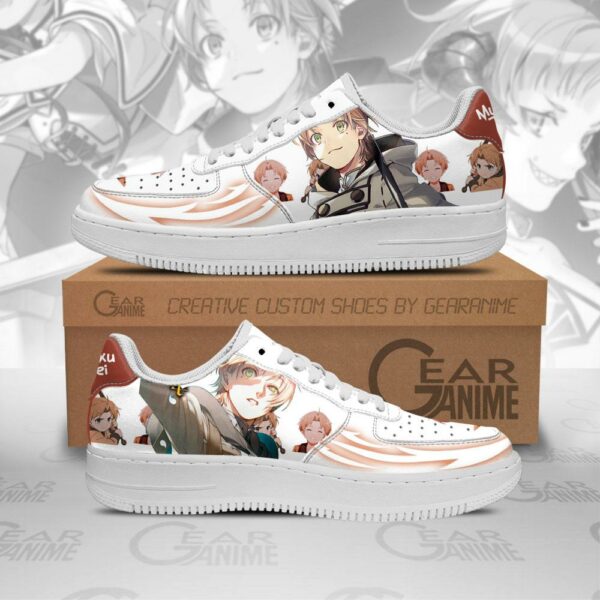 Mushoku Tensei Rudeus Greyrat Air Sneakers Custom Anime Shoes 1