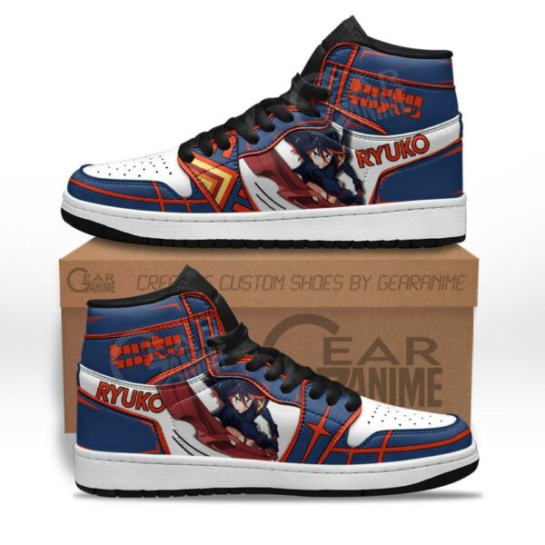 Ryuko Matoi Sneakers Custom Anime Kill La Kill Shoes 1