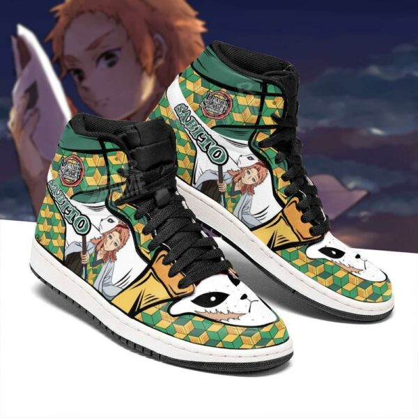 Sabito Shoes Boots Demon Slayer Anime Sneakers Fan Gift Idea 2