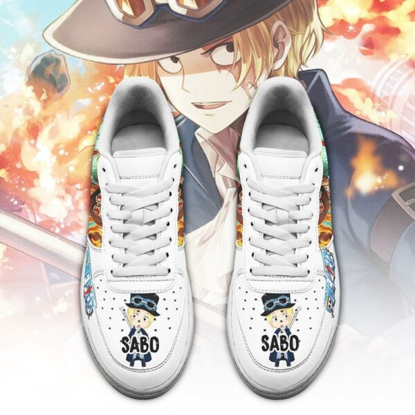 Sabo Sneakers Custom One Piece Anime Shoes Fan PT04 2