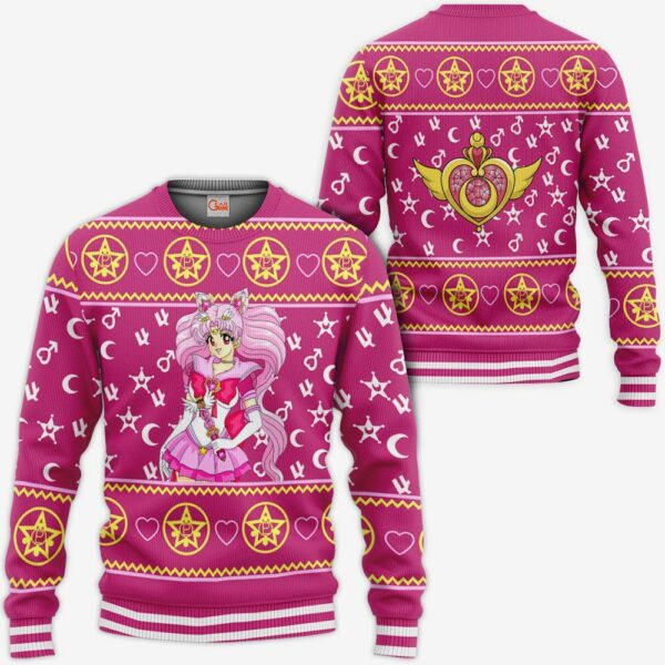 Sailor Chibiusa Ugly Christmas Sweater Sailor Moon Anime Xmas Gifts Idea 1