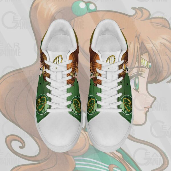 Sailor Jupiter Skate Shoes Sailor Moon Anime Custom Shoes PN10 4