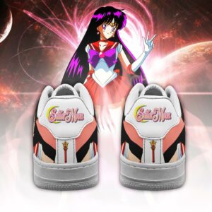 Sailor Mars Sneakers Sailor Moon Anime Shoes Fan Gift PT04 5