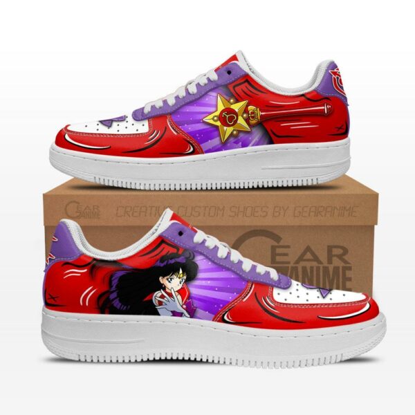 Sailor Mars Air Sneakers Custom Anime Sailor Moon Shoes 1