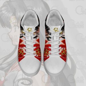 Sailor Mars Skate Shoes Sailor Moon Anime Custom Shoes PN10 7