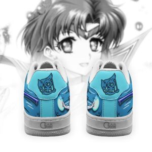 Sailor Mercury Air Sneakers Custom Anime Sailor Moon Shoes 6