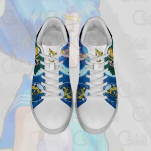 Sailor Mercury Skate Shoes Sailor Moon Anime Custom Shoes PN10 7