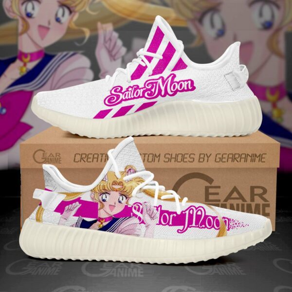 Sailor Moon Shoes Pink Custom Anime Sneakers TT10 1