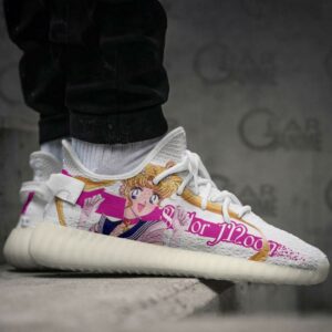 Sailor Moon Shoes Pink Custom Anime Sneakers TT10 7