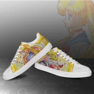 Sailor Moon Skate Shoes Sailor Moon Anime Custom Shoes PN10 6