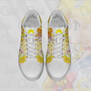 Sailor Moon Skate Shoes Sailor Moon Anime Custom Shoes PN10 7