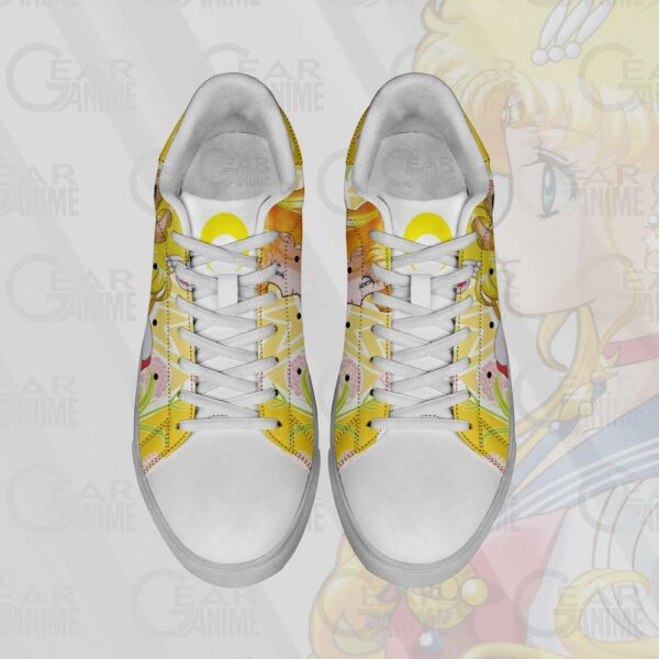 Sailor Moon Skate Shoes Sailor Moon Anime Custom Shoes PN10 4