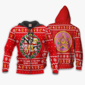 Sailor Moon Ugly Christmas Sweater Anime Xmas Gift Idea VA10 7