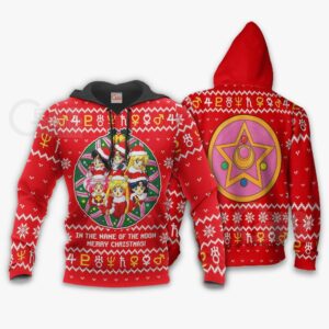 Sailor Moon Ugly Christmas Sweater Anime Xmas Gift Idea VA10 8