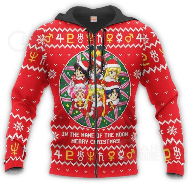 Sailor Moon Ugly Christmas Sweater Anime Xmas Gift Idea VA10 6