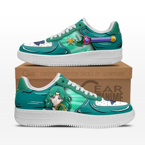 Sailor Neptune Air Sneakers Custom Anime Sailor Moon Shoes 1