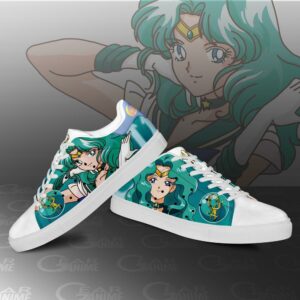 Sailor Neptune Skate Shoes Sailor Moon Anime Custom Shoes PN10 6