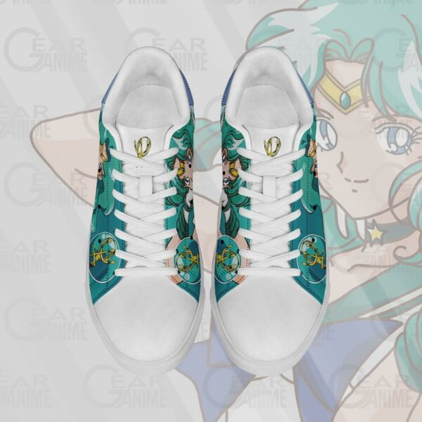 Sailor Neptune Skate Shoes Sailor Moon Anime Custom Shoes PN10 4