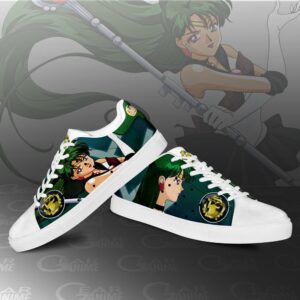 Sailor Pluto Skate Shoes Sailor Moon Anime Custom Shoes PN10 6