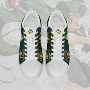 Sailor Pluto Skate Shoes Sailor Moon Anime Custom Shoes PN10 7