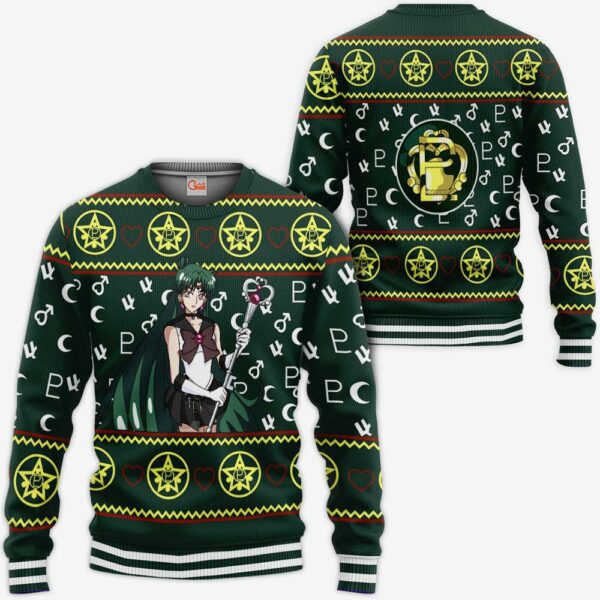 Sailor Pluto Ugly Christmas Sweater Sailor Moon Anime Xmas Gifts Idea 1