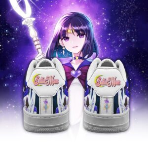 Sailor Saturn Sneakers Sailor Moon Anime Shoes Fan Gift PT04 5