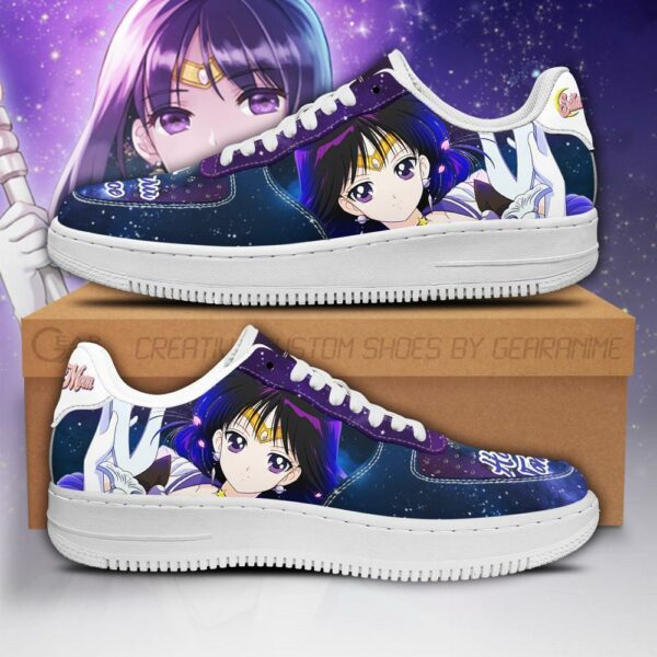 Sailor Saturn Sneakers Sailor Moon Anime Shoes Fan Gift PT04 1