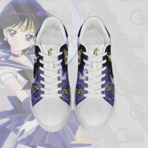 Sailor Saturn Skate Shoes Sailor Moon Anime Custom Shoes PN10 7