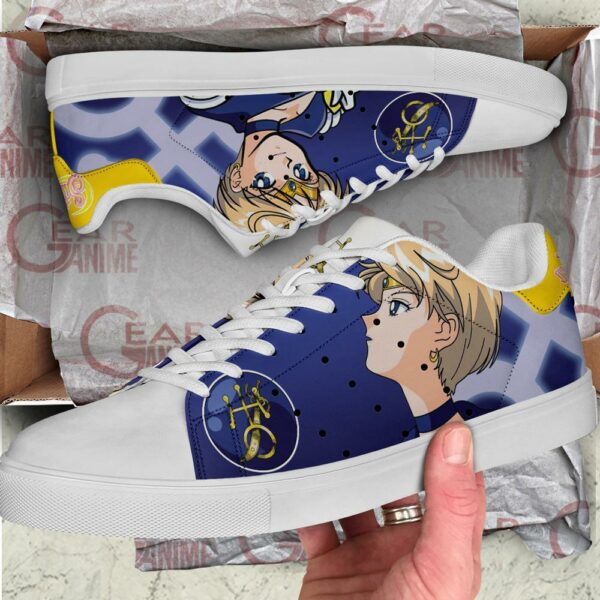 Sailor Uranus Skate Shoes Sailor Moon Anime Custom Shoes PN10 2