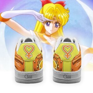 Sailor Venus Air Sneakers Custom Anime Sailor Moon Shoes 6