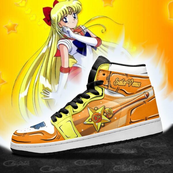 Sailor Venus Sneakers Custom Anime Sailor Moon Shoes 3