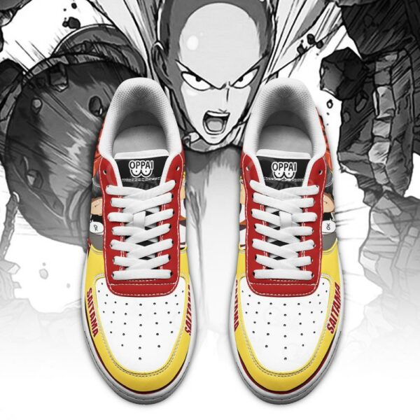 Saitama Sneakers One Punch Man Anime Custom Shoes PT09 2