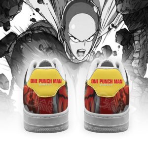 Saitama Sneakers One Punch Man Anime Custom Shoes PT09 6