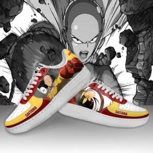 Saitama Sneakers One Punch Man Anime Custom Shoes PT09 7