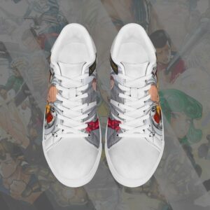 Saitama Skate Shoes One Punch Man Custom Anime Shoes PN11 6